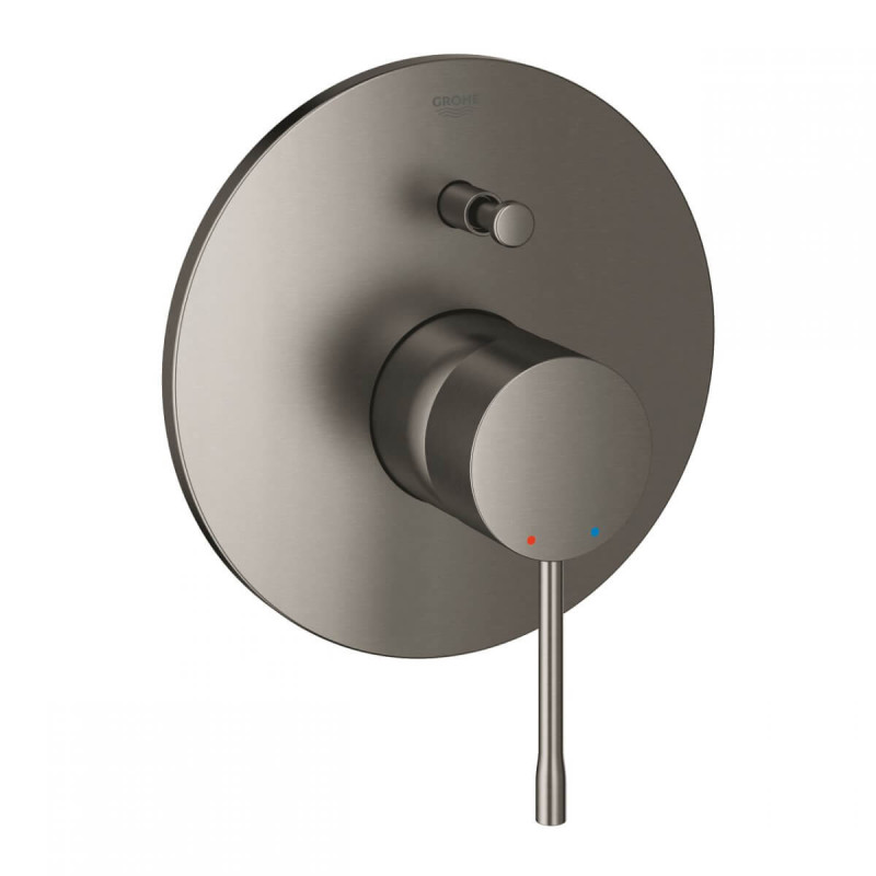 Jednouchwytowa Bateria Wannowa Essence Brushed Hard Graphite 19285AL1 Grohe