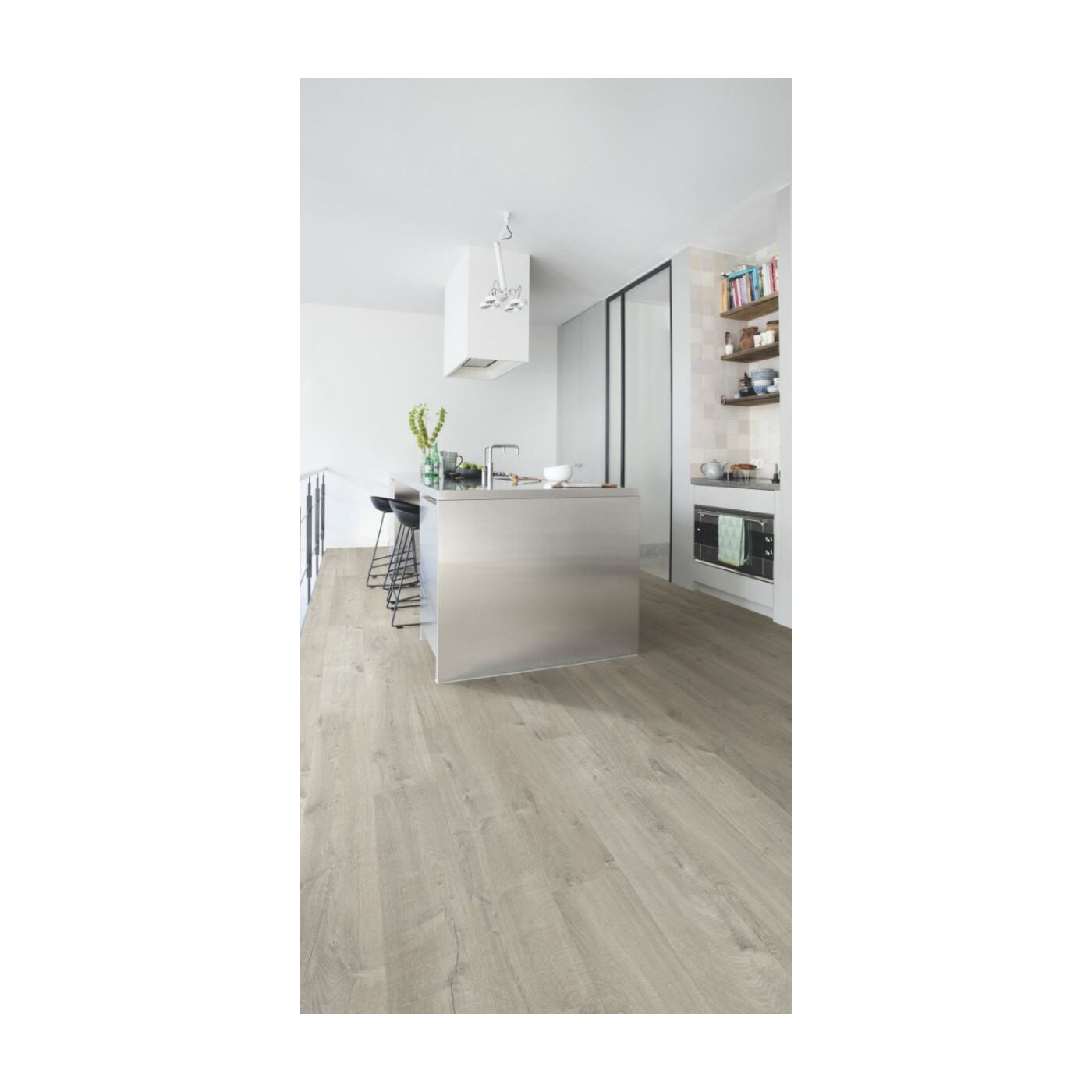 Panel Podłogowy Impressive Ultra Dąb Spokojny Szary 138x19 IMU3558 Quick-Step