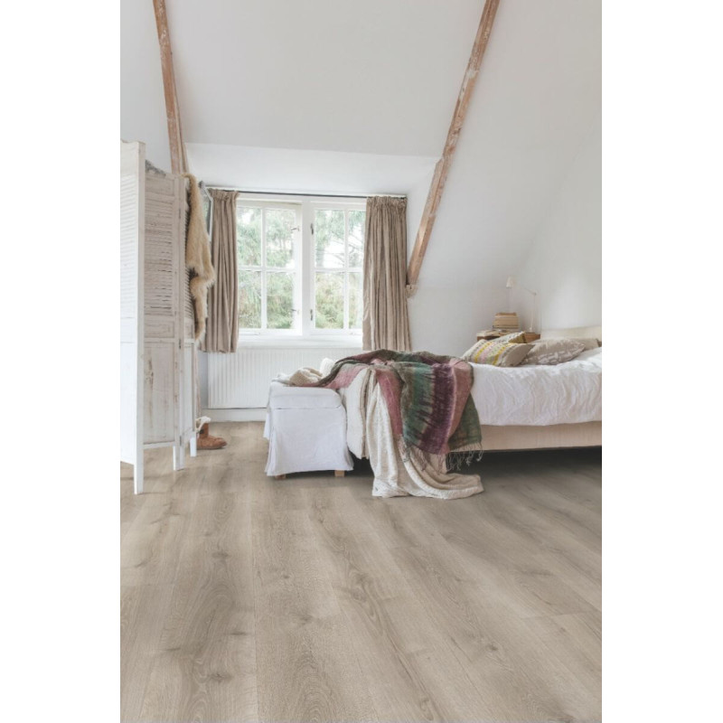 Panel Podłogowy Majestic Dąb Pustynny Szczotkowany Szary 205x24 MJ3552 Quick-Step
