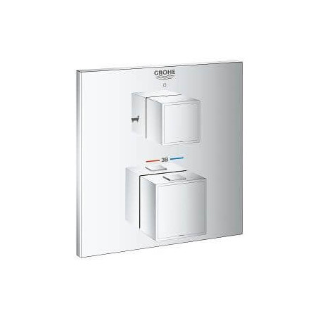 Termostatyczna Bateria Wannowa Do Obsługi Dwóch Wyjść Wody Grohtherm Cube 24155000 Grohe