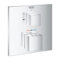 Termostatyczna Bateria Wannowa Do Obsługi Dwóch Wyjść Wody Grohtherm Cube 24155000 Grohe