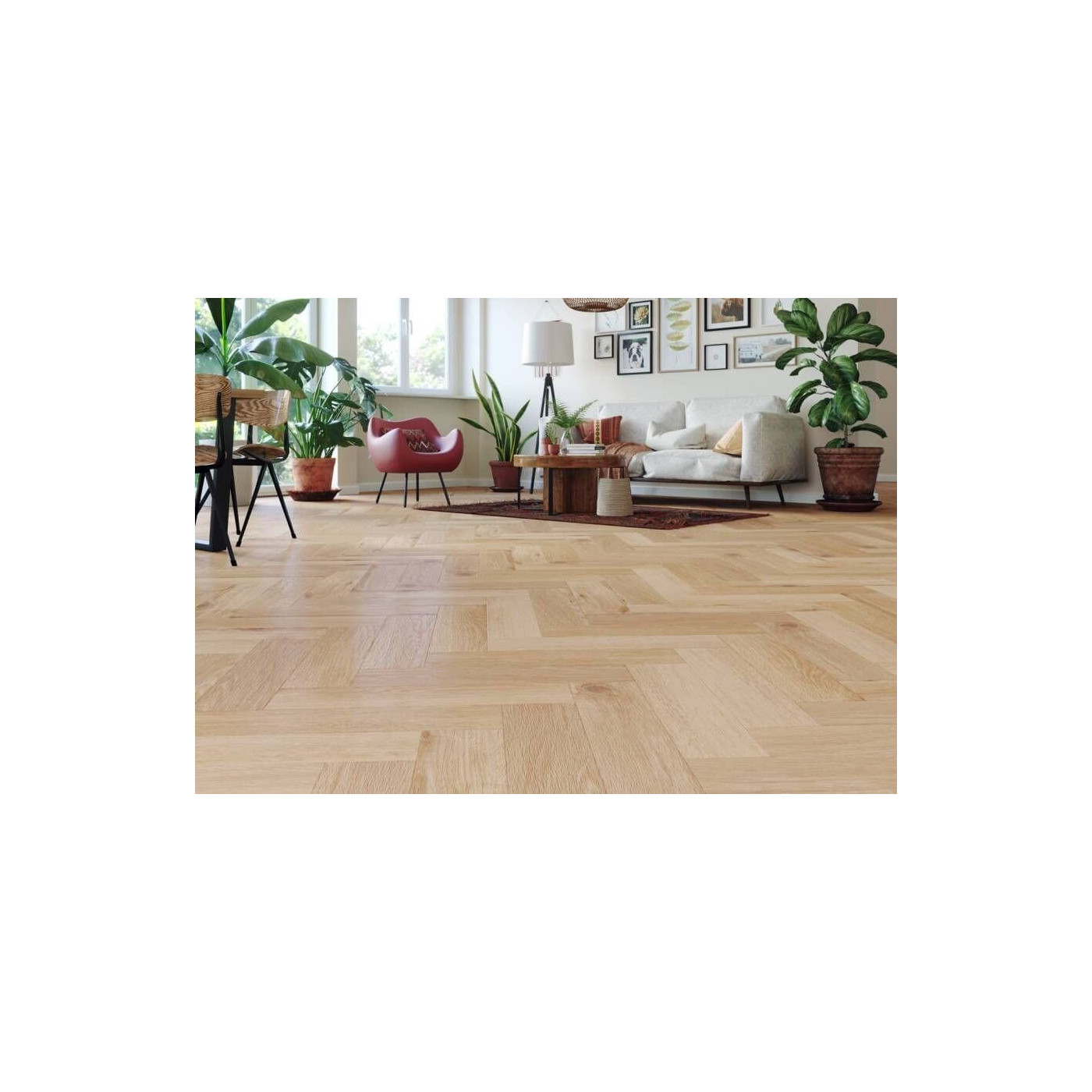 Panel Winylowy Amaron Herringbone Dąb Wembley 59,2x14,8 CA159 Arbiton