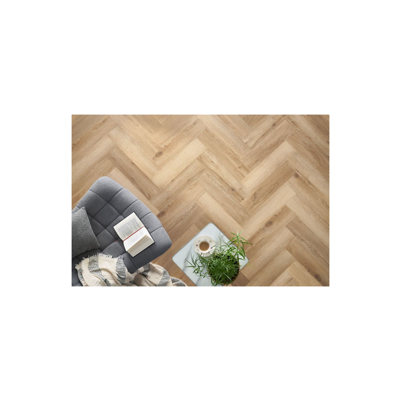 Panel Winylowy Amaron Herringbone Dąb Wembley 59,2x14,8 CA159 Arbiton