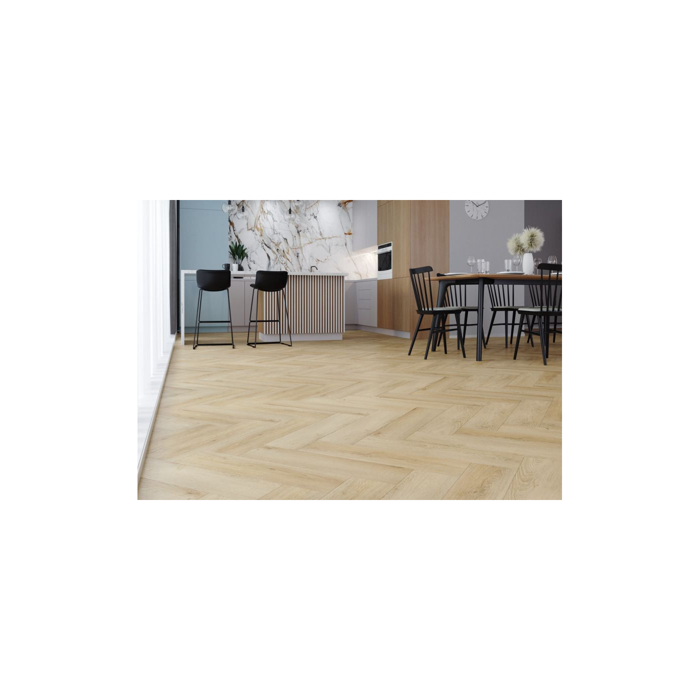 Panel Winylowy Amaron Herringbone Dąb Preston 59,2x14,8 CA167 Arbiton