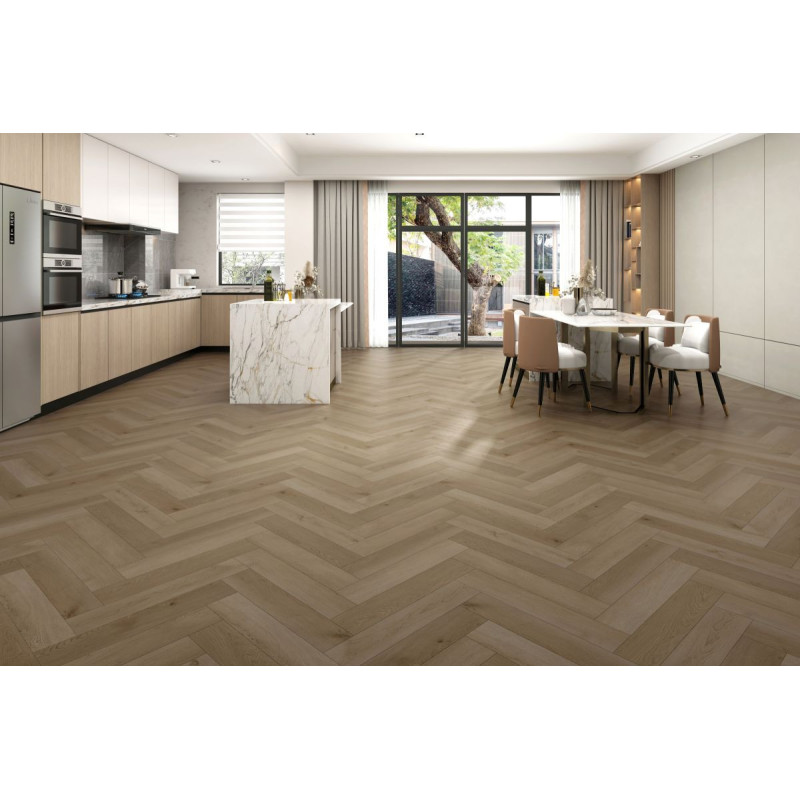 Panel Winylowy Ronda Cappucino Jodła 640x128 mm Ceramica Limone