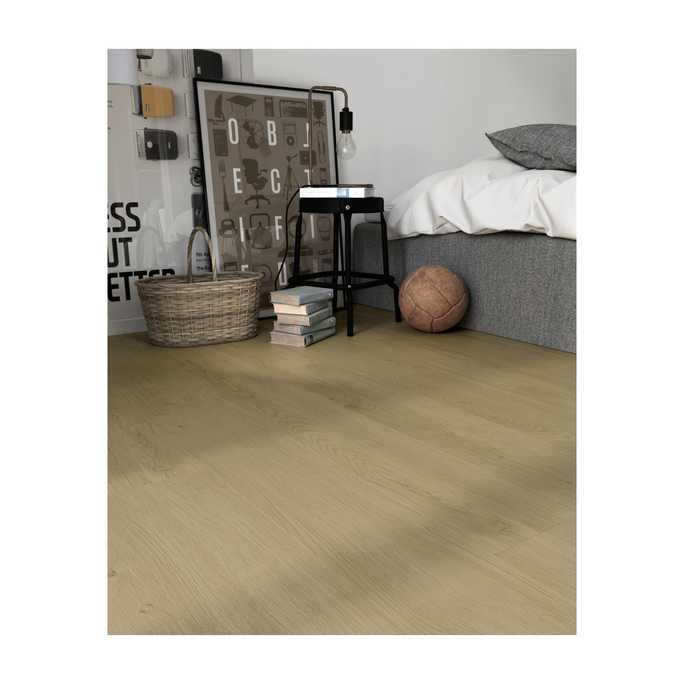 Panel Winylowy Ronda Beige Deska 1220x181 mm Ceramica Limone