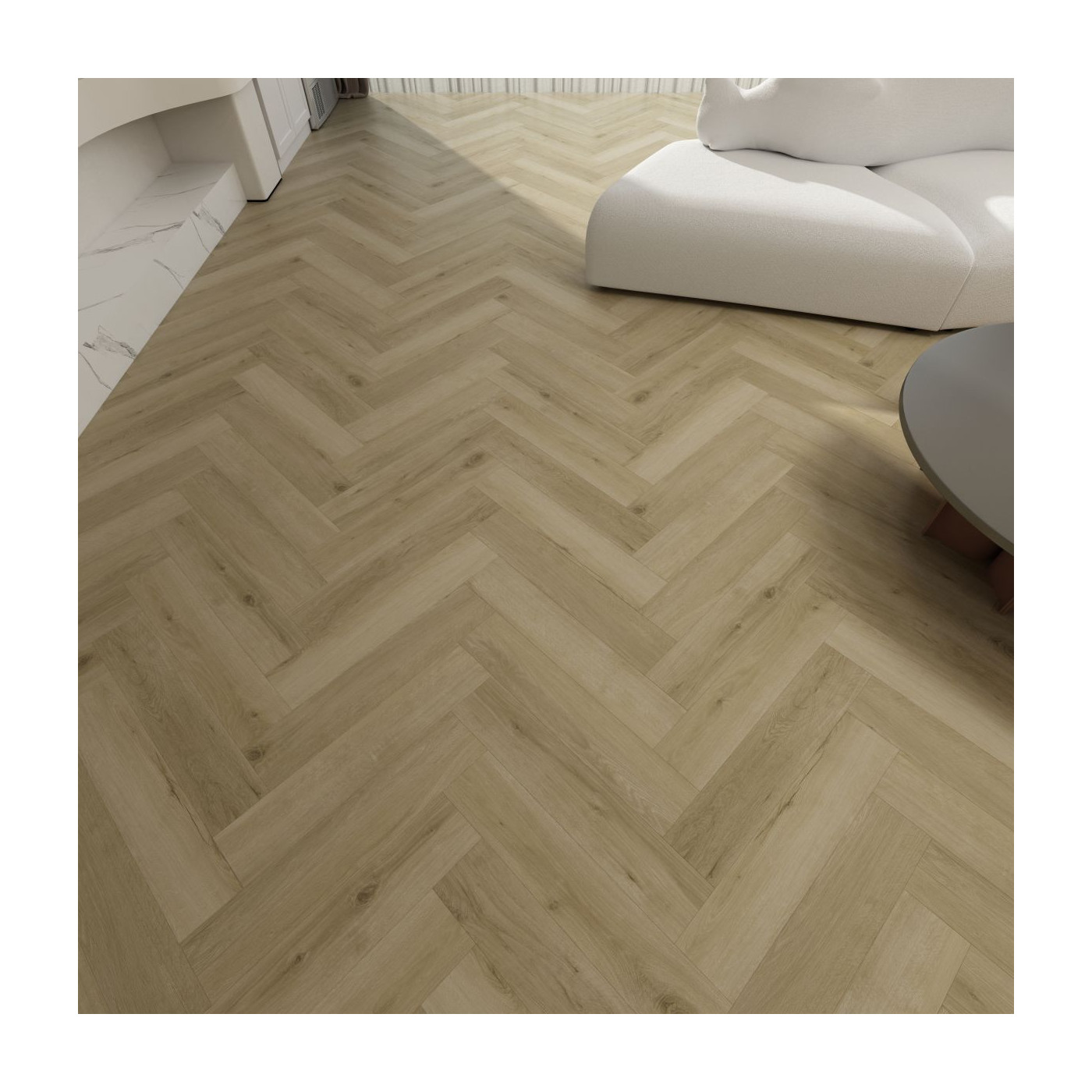 Panel Winylowy Ronda Natural Jodła 640x128 mm Ceramica Limone