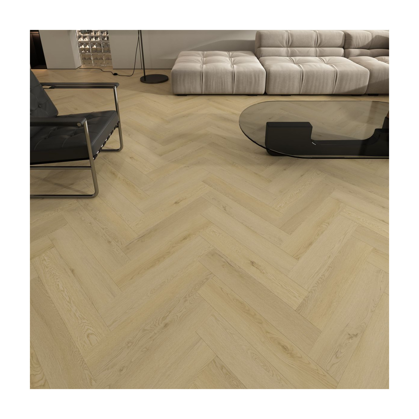 Panel Winylowy Ronda Honey Jodła 640x128 mm Ceramica Limone