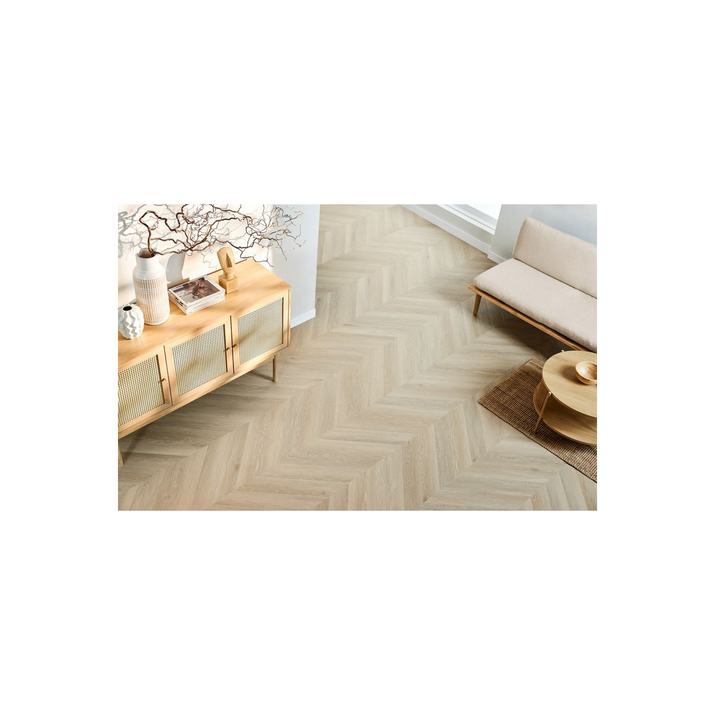 Panel Winylowy Amaron Chevron Dąb Johannes 60x12 CLC222 Arbiton