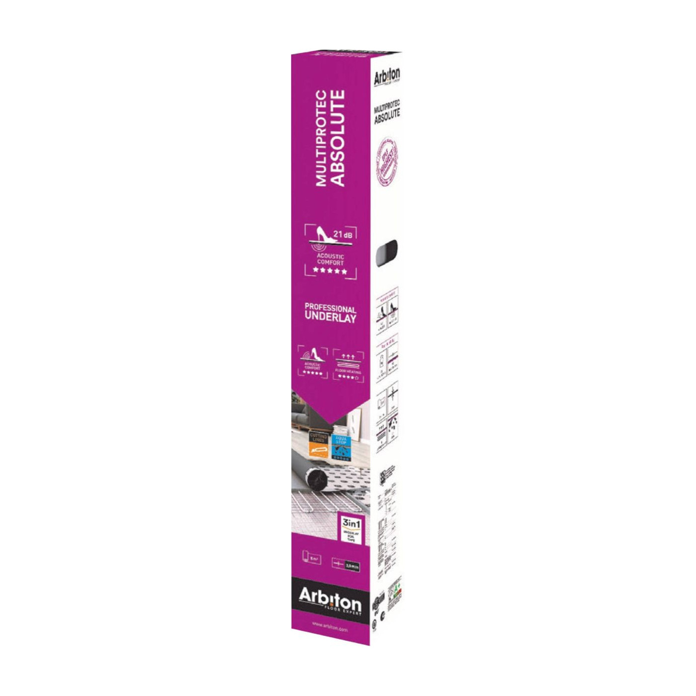 Podkład Multiprotect Absolute 3w1 3mm Arbiton