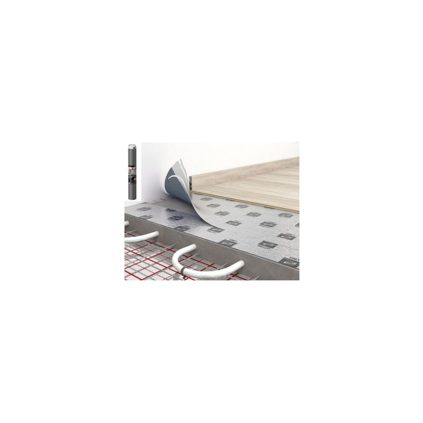 Podkład Optima Expert Aquastop 2Mm 10M2 1000x100 DECORA