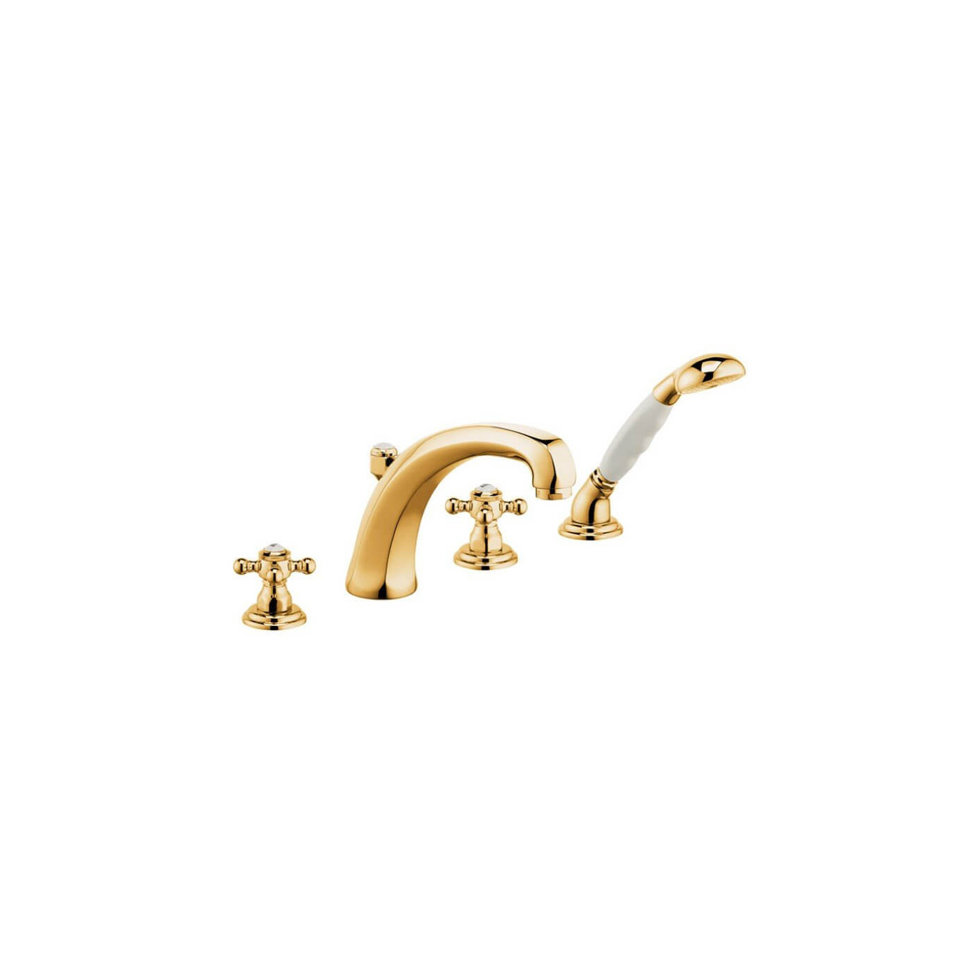 Bateria Wannowo Natryskowa Adlon Pozłacana 515244520 Kludi