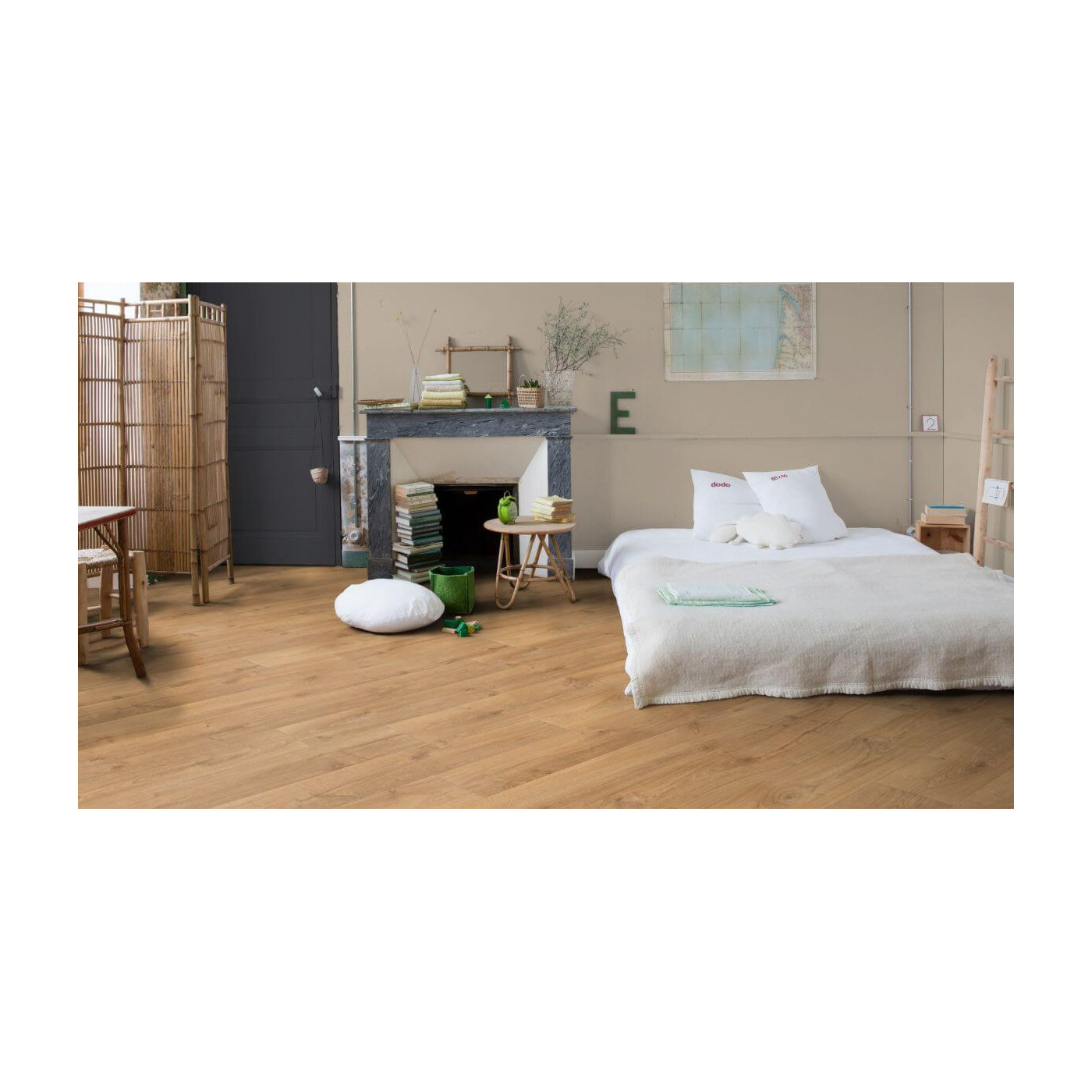 Panel Podłogowy Largo Dąb Naturalny Cambridge 205x20,5 LPU1662 Quick-Step