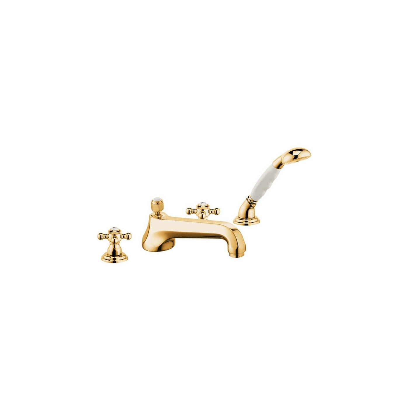 Bateria Wannowo Natryskowa Adlon Pozłacana 515254520 Kludi