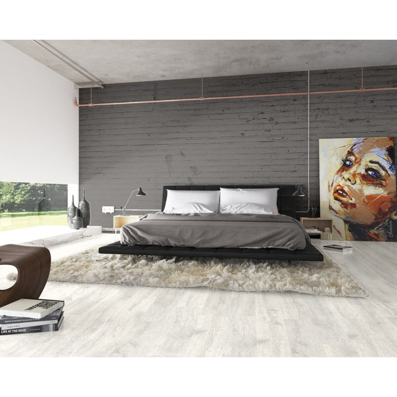 Panel Podłogowy Classic Dąb Regenerowany Biały Patynowany 120x19 CL1653 Quick-Step