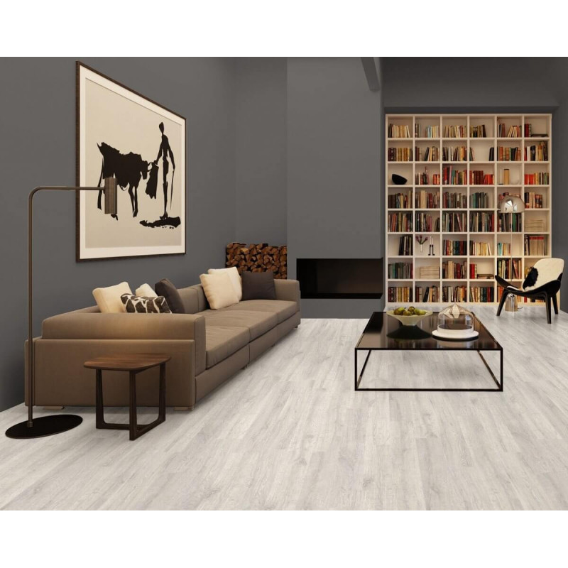 Panel Podłogowy Classic Dąb Regenerowany Biały Patynowany 120x19 CL1653 Quick-Step