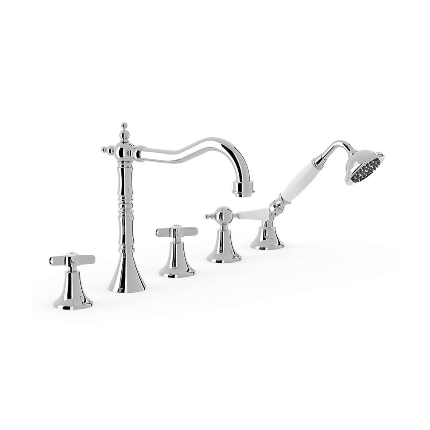 Bateria Wannowa 4-otworowa Clasic 24214601 Tres