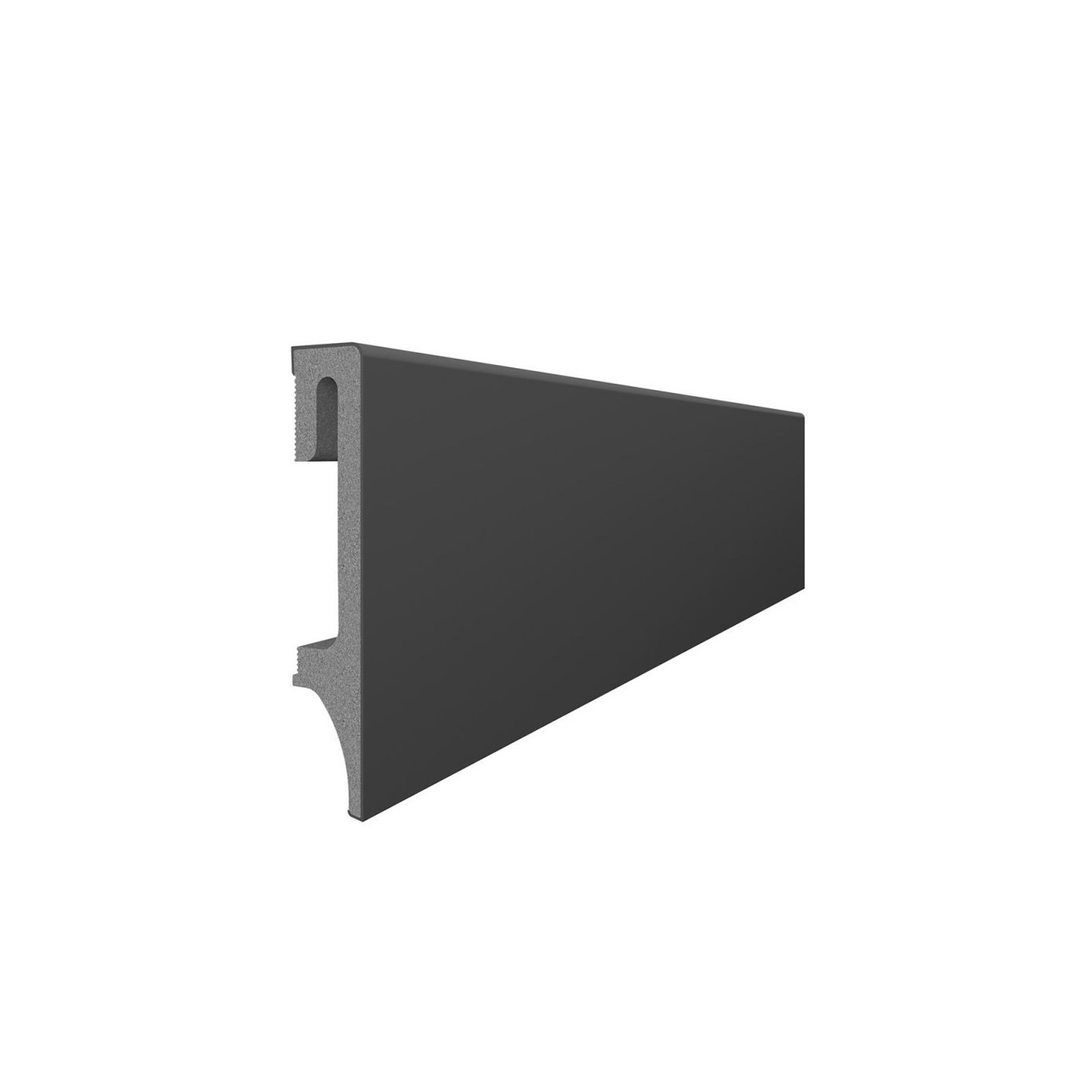 Listwa Przypodłogowa Espumo ESP205 Antracyt 2400x80x16 Vox