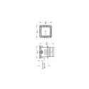 Element Podtynkowy Do Baterii Termostatycznych V-Box A42263 Vitra