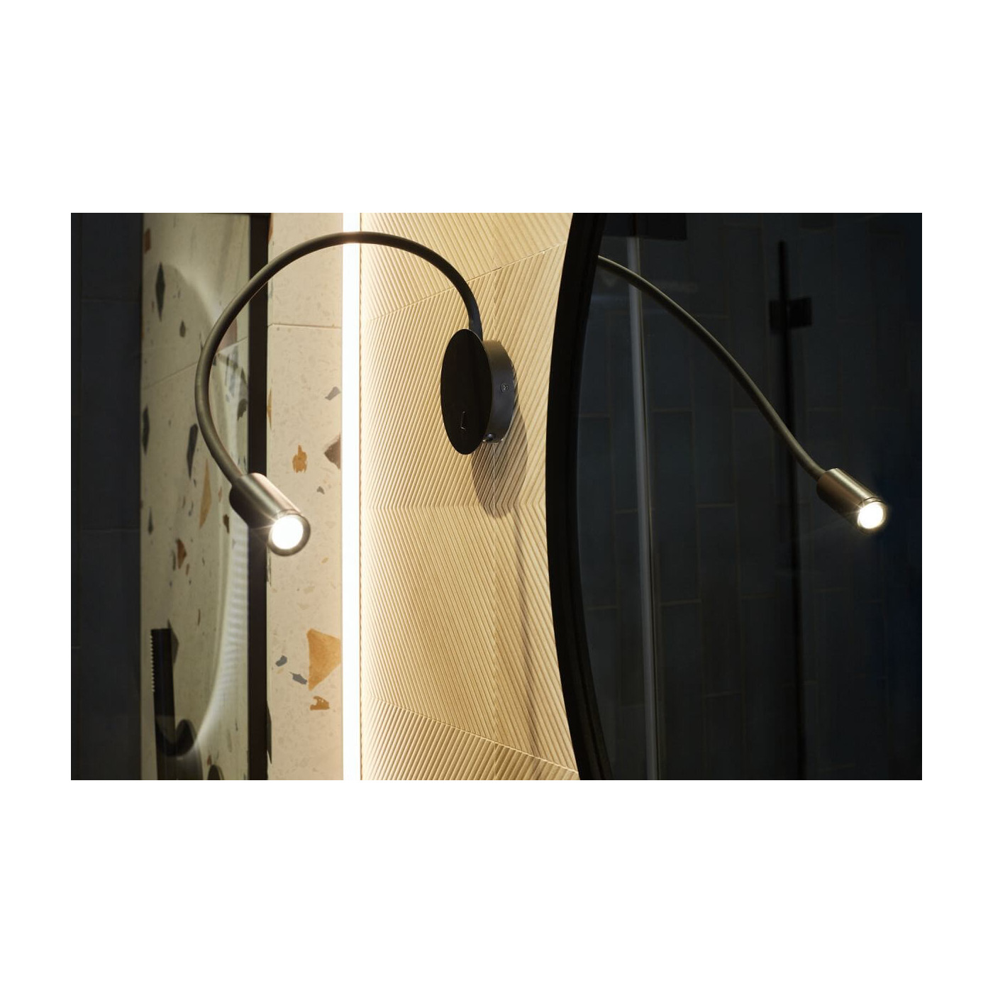 Kinkiet Elana Black 106021 Aio