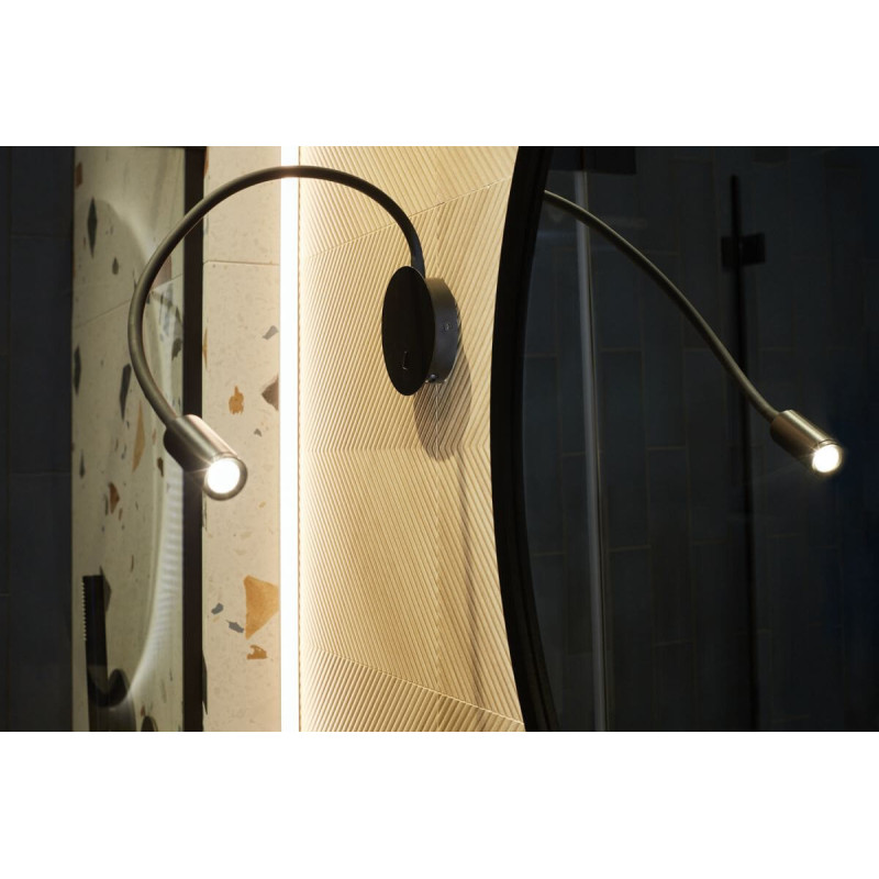 Kinkiet Elana Black 106021 Aio