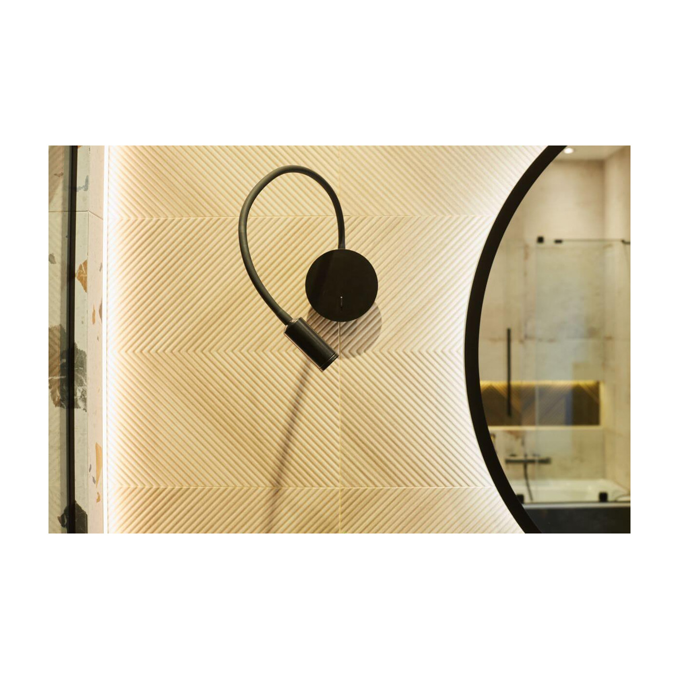 Kinkiet Elana Black 106021 Aio