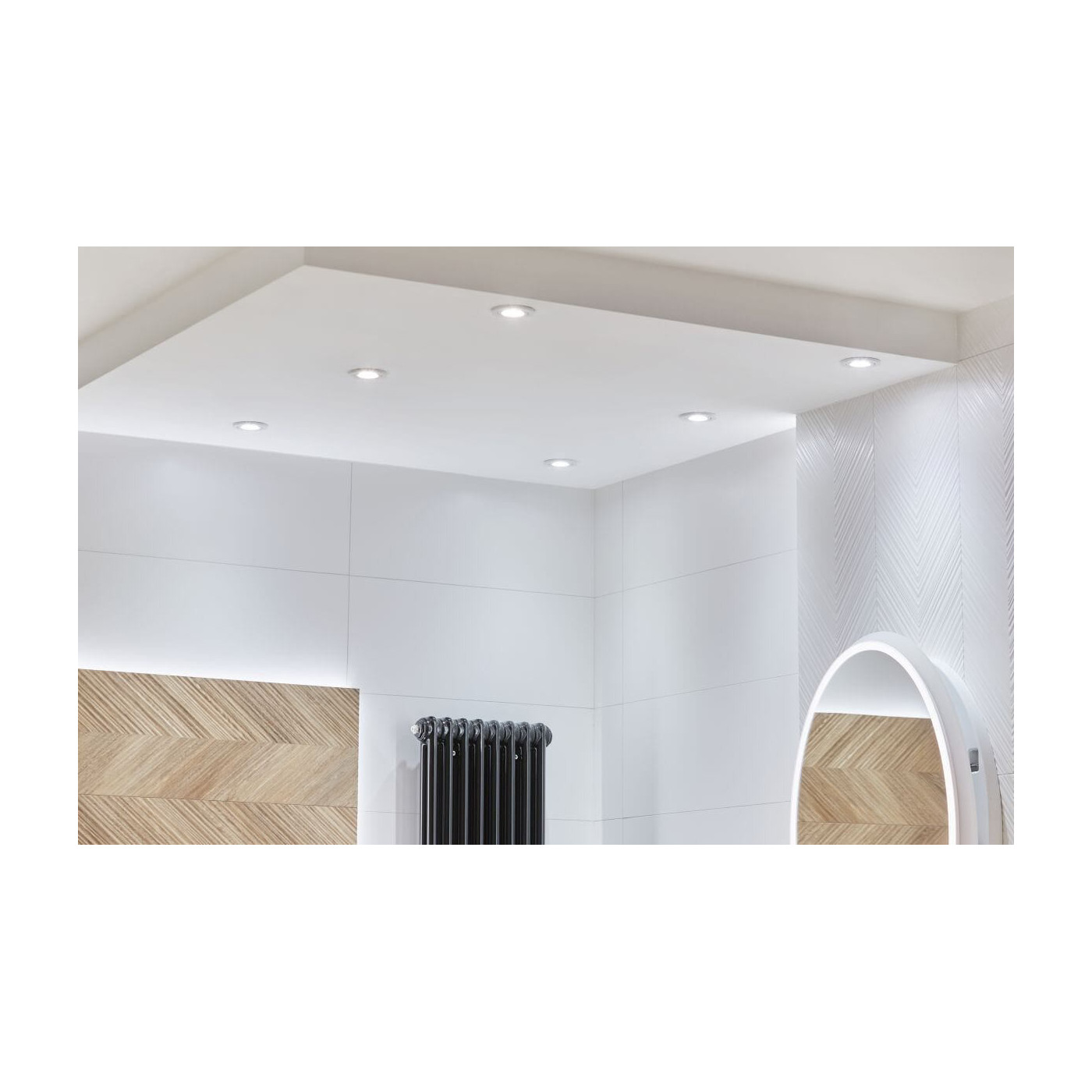 Lampa Sufitowa Ruchoma Gapis Move R White IP65 107701 Aio