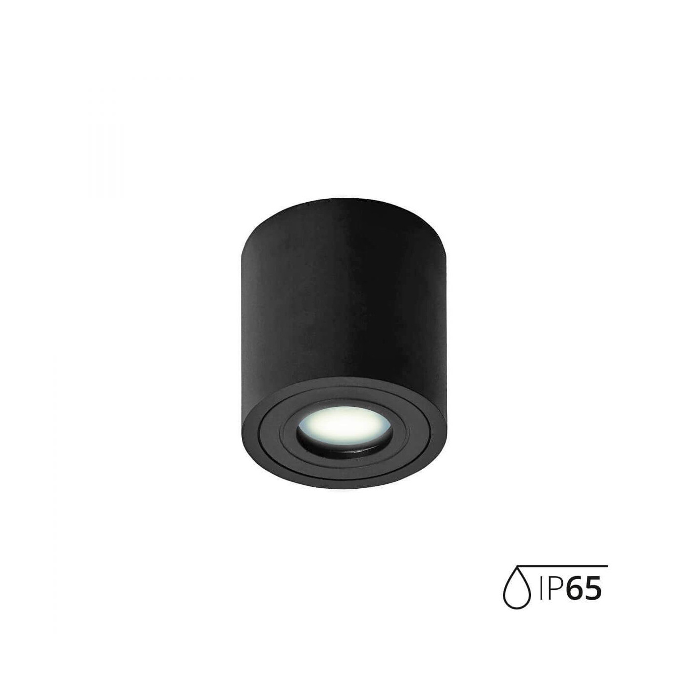 Lampa Sufitowa Lupis M Black 104502 Aio