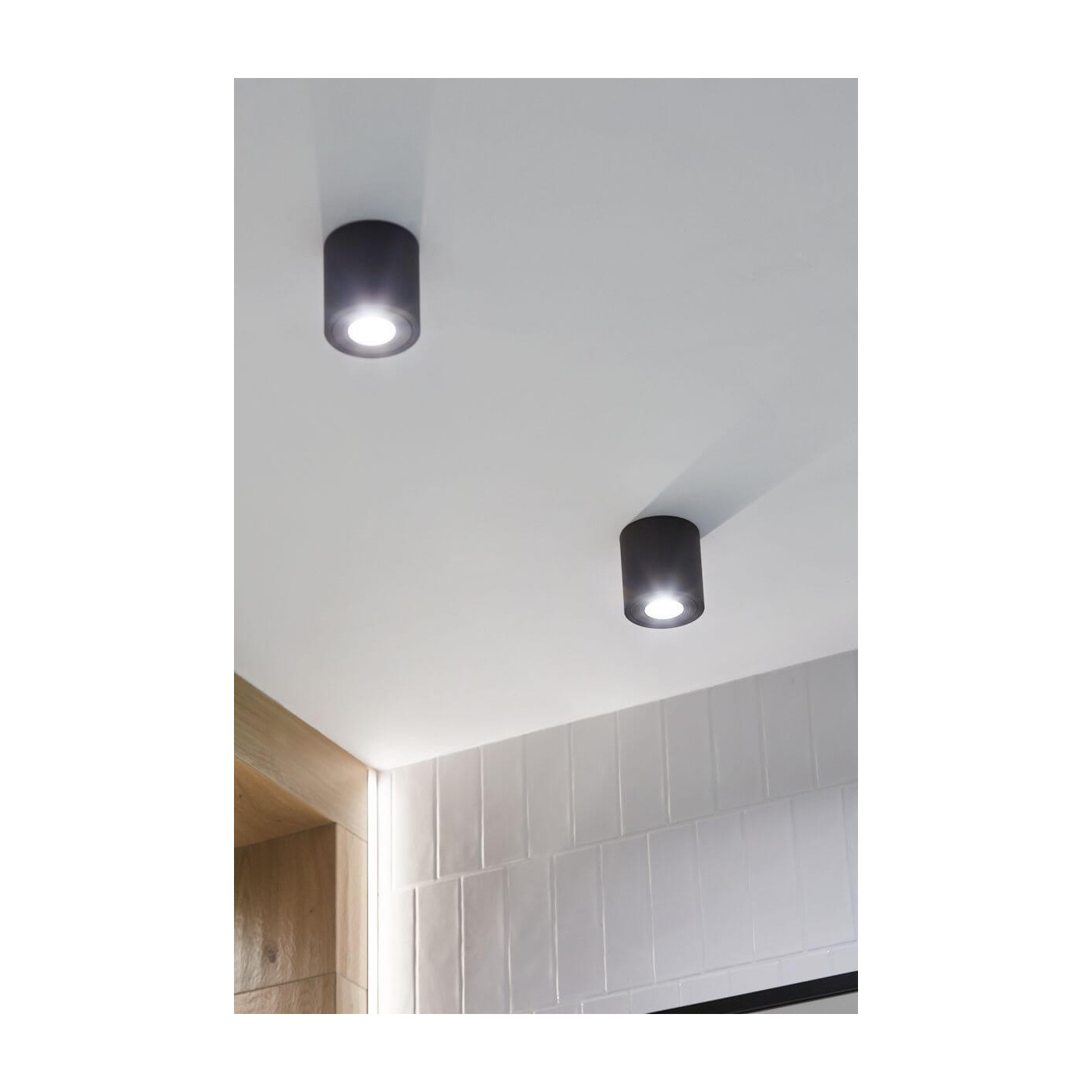 Lampa Sufitowa Lupis M Black 104502 Aio