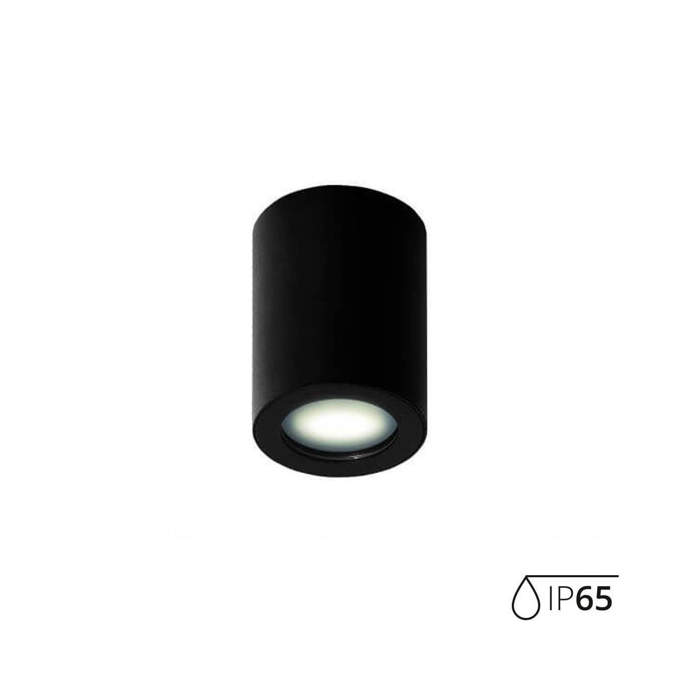 Lampa Sufitowa Lupis S Black 104402 Aio