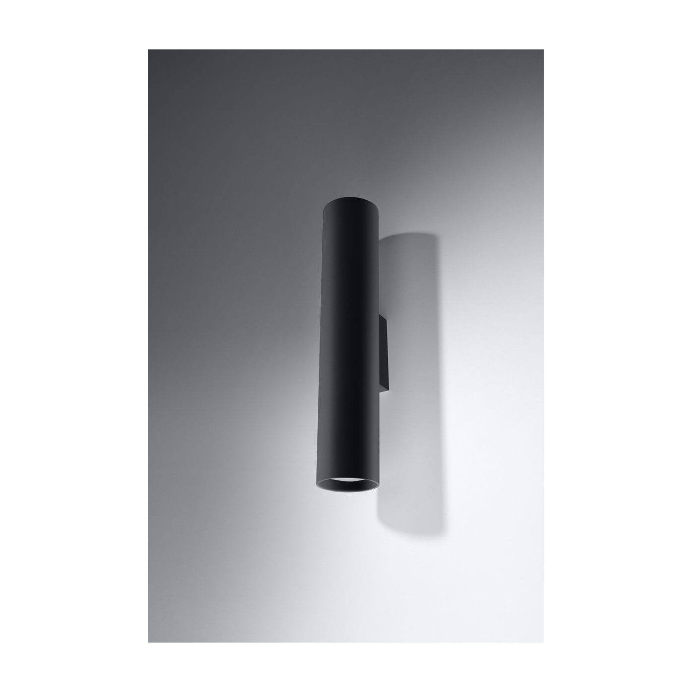 Kinkiet Lagos 2 Czarny SL.0330 Sollux