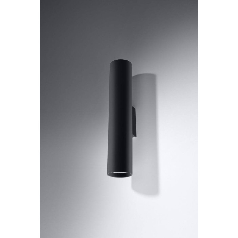 Kinkiet Lagos 2 Czarny SL.0330 Sollux