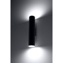 Kinkiet Lagos 2 Czarny SL.0330 Sollux