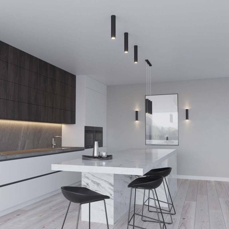 Kinkiet Lagos 2 Czarny SL.0330 Sollux