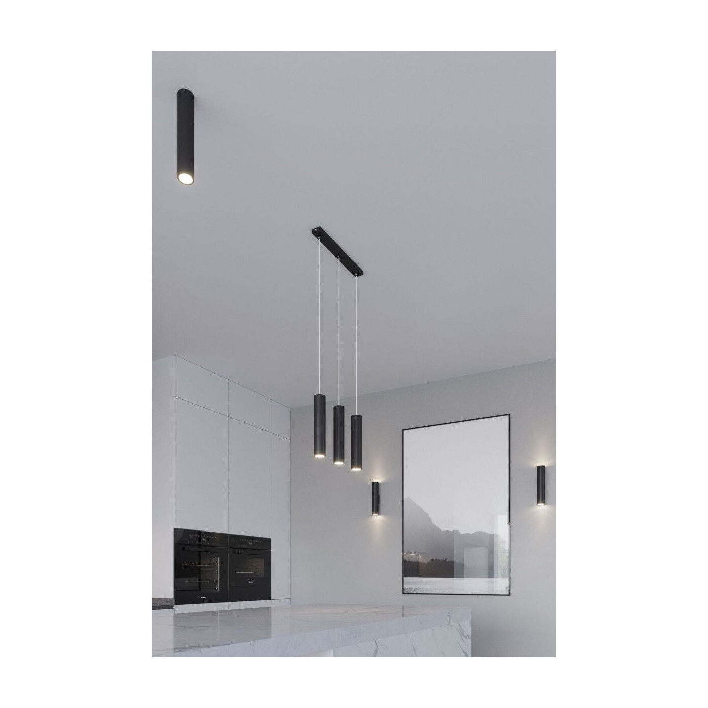 Kinkiet Lagos 2 Czarny SL.0330 Sollux
