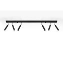 Plafon Eyetech 6 Czarny SL.0901 Sollux
