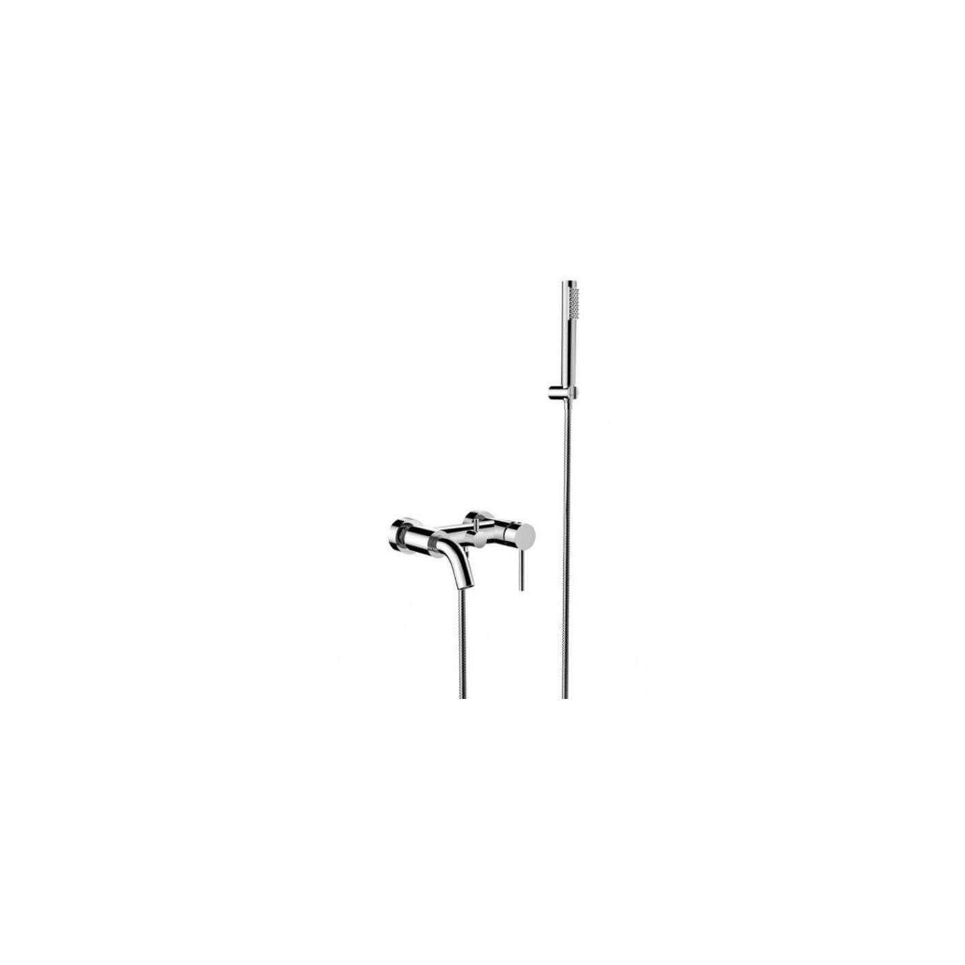 Bateria Wannowa Illusion Ścienna Chrom BW-IS-CH Besco