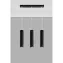 Lampa Wisząca Lagos 3 Czarny SL.0329 Sollux