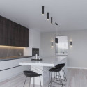 Lampa Wisząca Lagos 3 Czarny SL.0329 Sollux