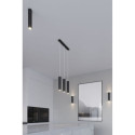 Lampa Wisząca Lagos 3 Czarny SL.0329 Sollux