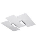 Plafon Fabiano Chrom/Biały SL.0198 Sollux