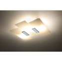 Plafon Fabiano Chrom/Biały SL.0198 Sollux
