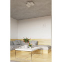 Plafon Fabiano Chrom/Biały SL.0198 Sollux