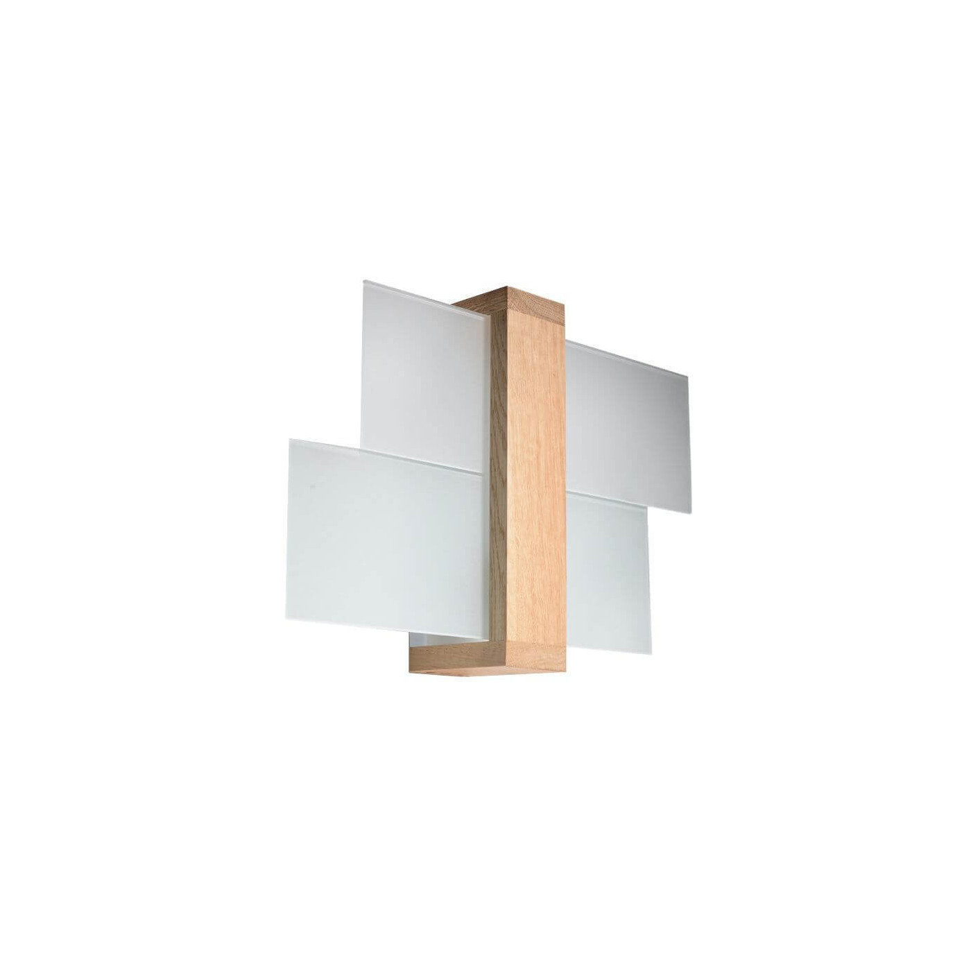 Kinkiet Feniks 1 Naturalne Drewno SL.0077 Sollux