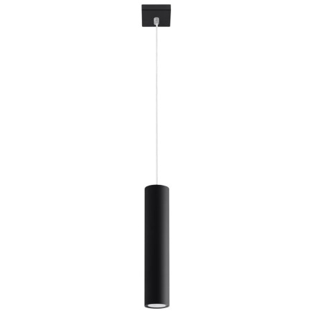 Lampa Wisząca Lagos 1 Czarny SL.0327 Sollux