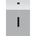 Lampa Wisząca Lagos 1 Czarny SL.0327 Sollux
