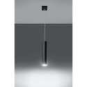 Lampa Wisząca Lagos 1 Czarny SL.0327 Sollux
