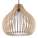 Lampa Wisząca Aprilla Naturalne Drewno SL.0639 Sollux