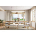 Lampa Wisząca Aprilla Naturalne Drewno SL.0639 Sollux