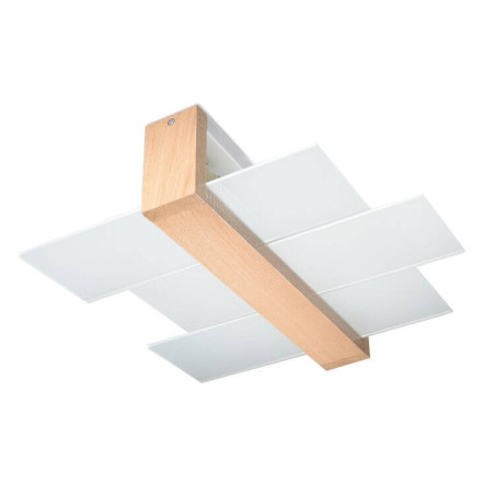Plafon Feniks 2 Naturalne Drewno SL.0076 Sollux